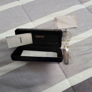 Versace clear frames
